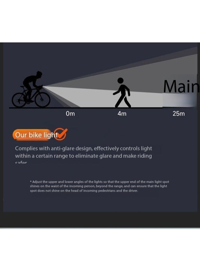 Ding Zap Bicycle lamp - Lighting front light for bicycle. Solar charging. Horn bell. Strong light flashlight. Mountain bike night riding accessories. - Image 3