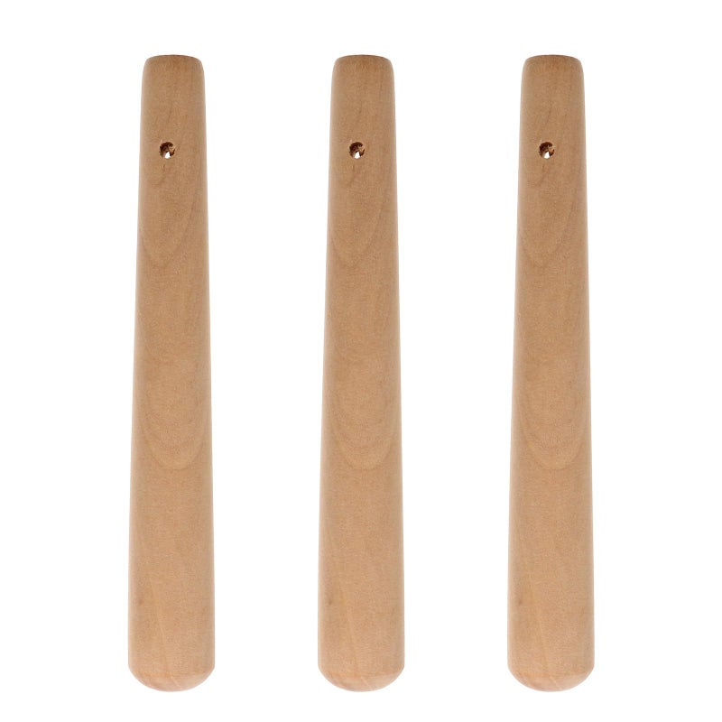 Wooden Muddler Set 3 Pieces For Bar Cocktail And Baby Food Grinding - Image 2