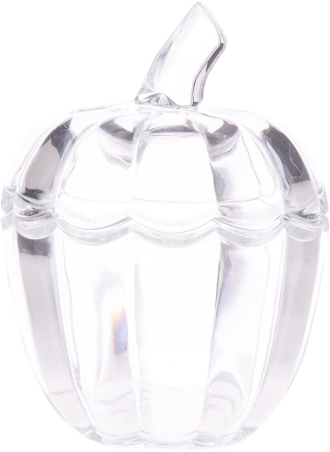 AKDC AKDC Glass Sugar Pot L(10CM) XW(10CM) XH(9CM) Transparent  - Image 5
