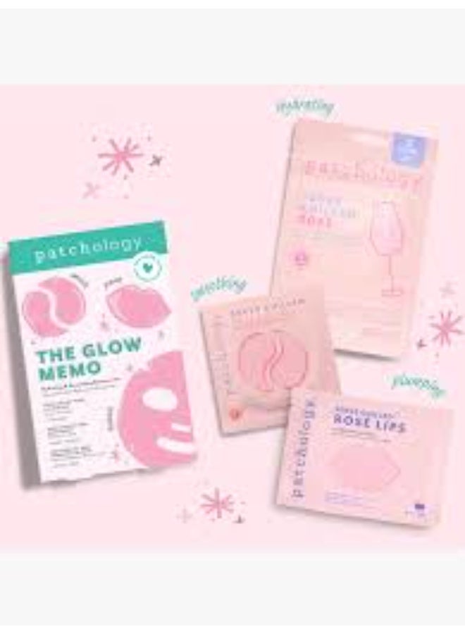 باتشولوجي Patchology مجموعة "The Glow Memo" للعناية بالبشرة: ترطيب وتنعيم - Image 2