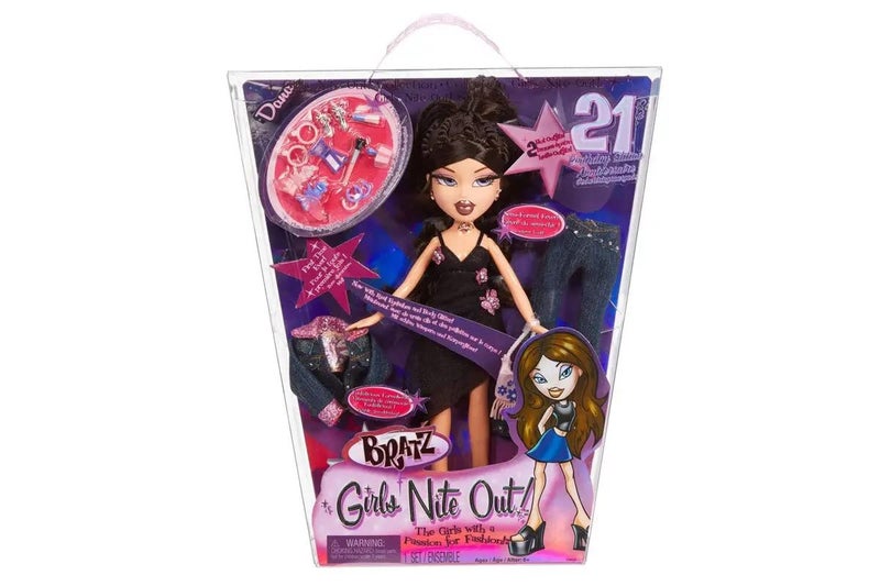 Bratz Girls Nite Out 21st Birthday Edition Fashion Doll Dana, 10 x 2.5 x 11.5 inches,Multicolor - Image 1