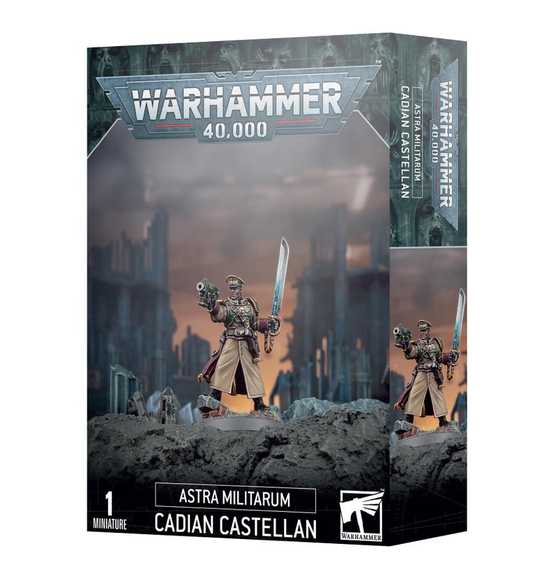 Games Workshop Warhammer 40K Astra Militarum Cadian Castellan - Image 2
