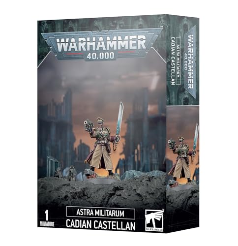 Games Workshop Warhammer 40K Astra Militarum Cadian Castellan - Image 1