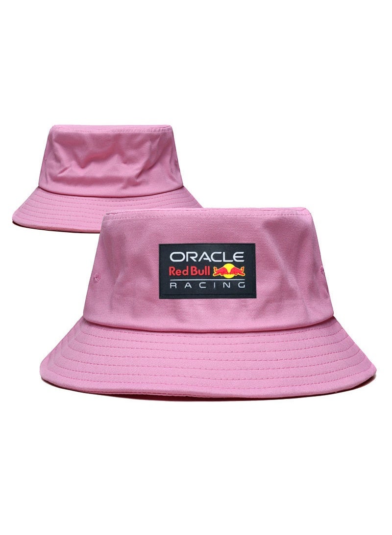 ORACLE Red Bull Racing Logo Pink Daily Versatile Bucket Hat