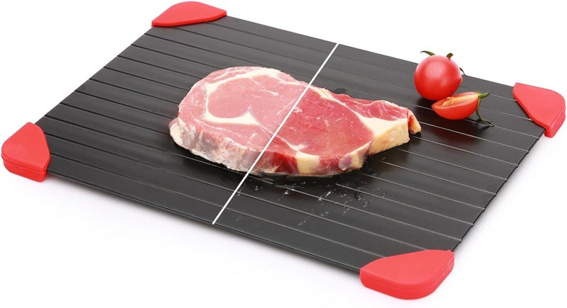 Spectabilis Defrosting Tray for Frozen Meat, Miraculous Rapid Natural Heating Defroster Board, Small Size Thawing Plate Kitchen Mat - Image 1