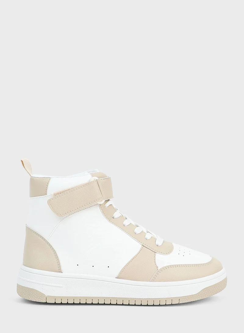 Ardene Lace Up High Top Sneakers