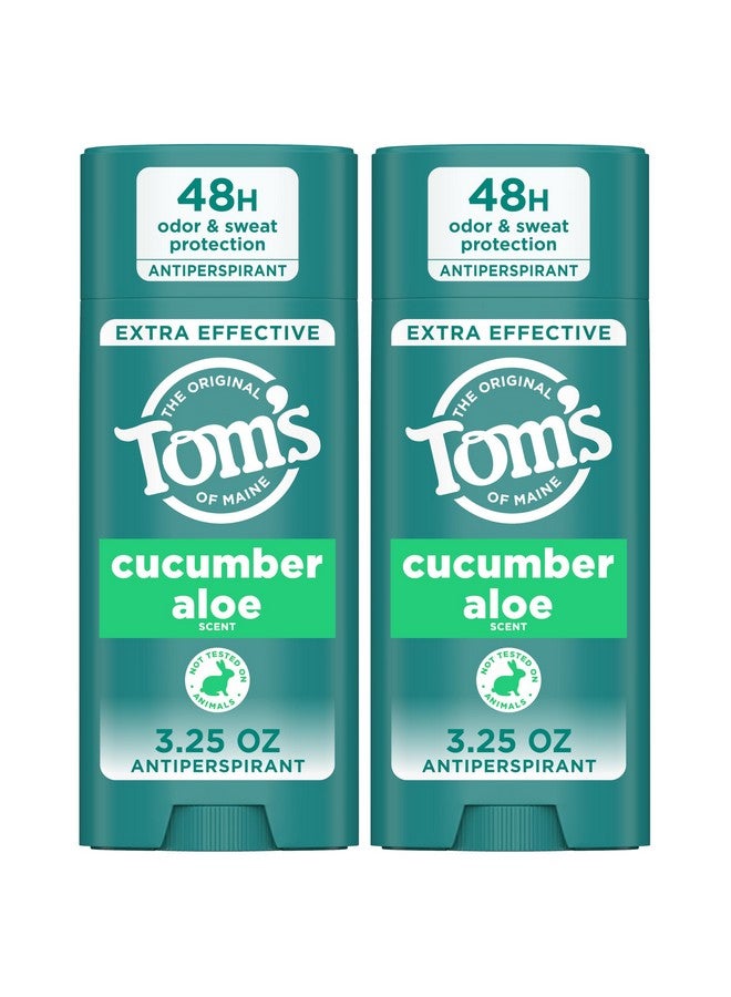 Tom's of Maine Tom’s of Maine Cucumber Aloe Antiperspirant, For Women and Men, 3.25 oz, 2-Pack - Image 1
