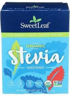 Organic Stevia Sweetener, 70 Count