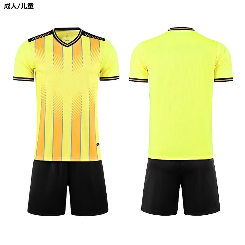 2025 Football Uniform Suit Men'S And Women'S Sports Short-Sleeved Children'S Summer Game Training Team Uniform Jersey - Image 5