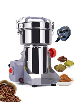 Arabest 3000W Electric Grain Grinder,304 Stainless Steel Powder Grinder,Ultra-Fine Grinding Technology, 30s Speedy Grinding with Overload Protection&5min Timer,Wheat Dry Food Coffee Grinder Machine,36000RPM,Can Grind Coffee Beans and Grains, Suitable for Home/Restaurant/Hotel(800g)  - Image 1