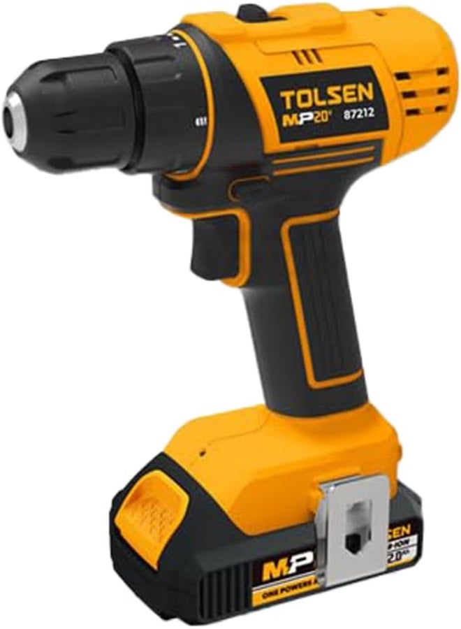 Tolsen 20V Li-Ion Cordless Drill