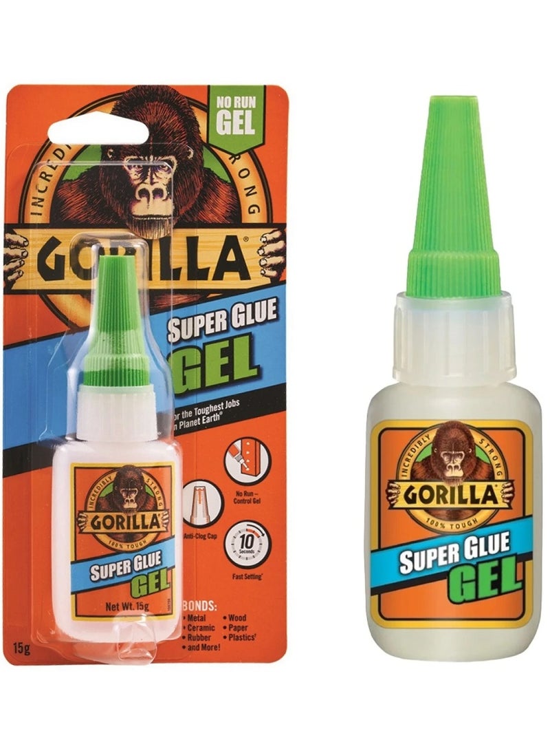 Gorilla glue "Superglue Gel" 15g - Image 1