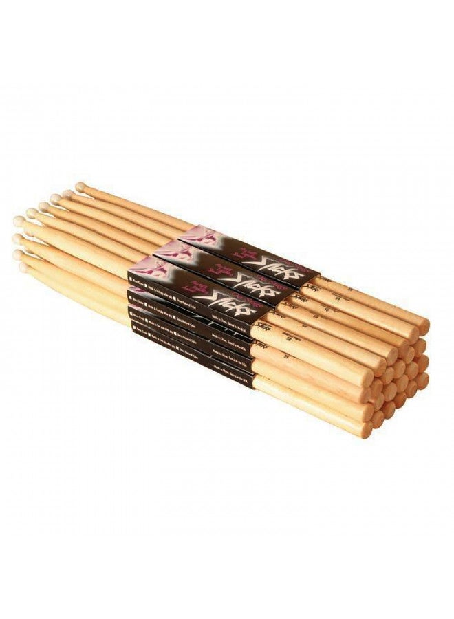 عصا الطبول نايلون 7A من أون-ستيج، 12 زوجاً