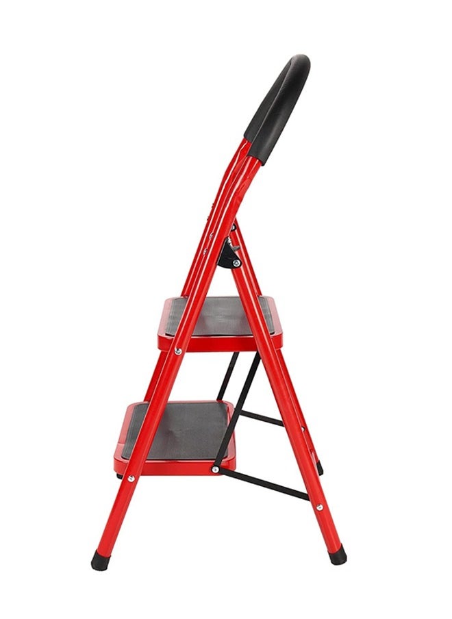 upspirit 2 Steps Steel Ladder Red  - Image 3