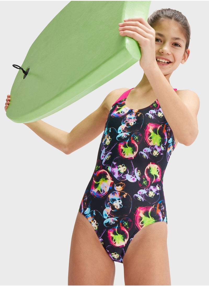 speedo - Allover Splashback Swimsuit - Image 1