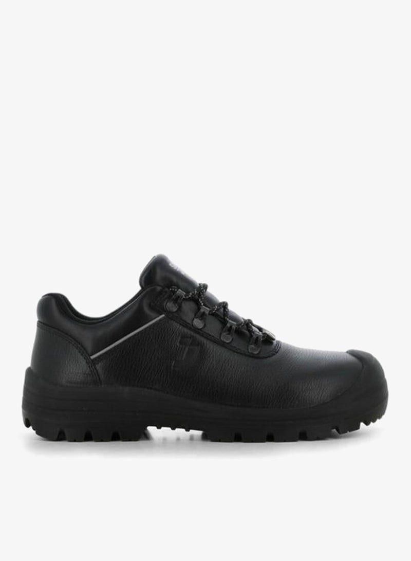 SJ Men Low Safety Leather Shoes - Image 1