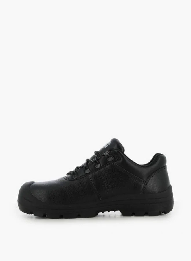 Sj BLACK Men Low Safety Leather Shoes for Men | Best Price UAE