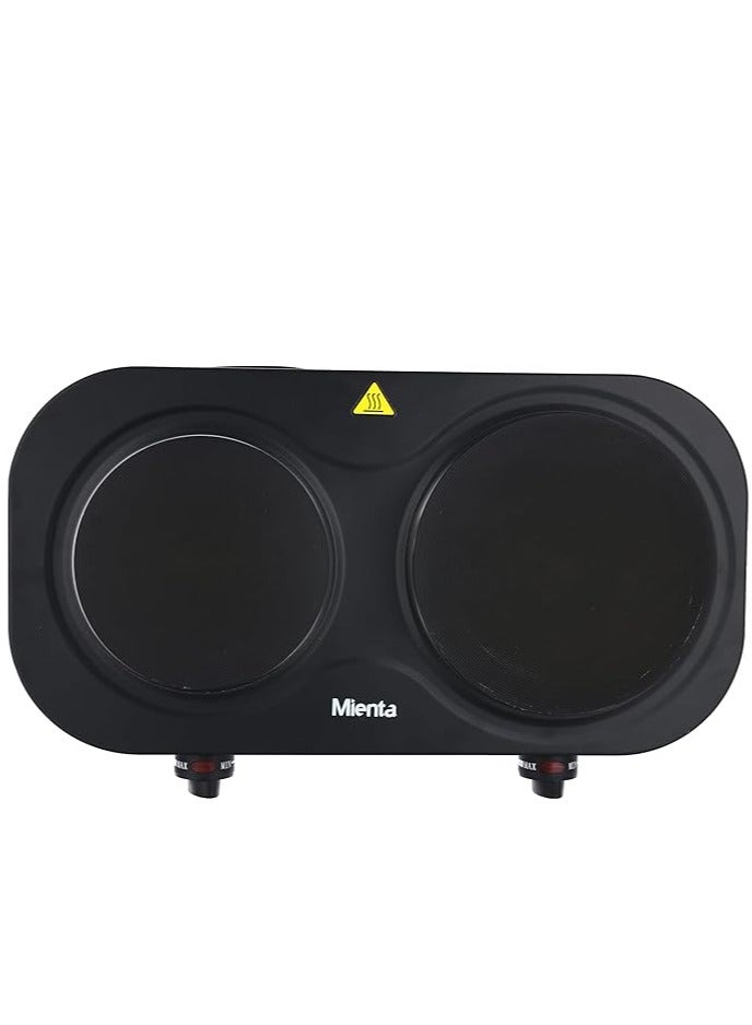 ميانتا سخان 2 عين تسخين دويتو من HP41225A ، شعلة، 2500 وات - أسود - Image 1