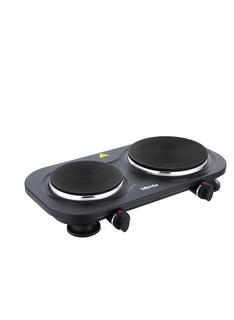 ميانتا سخان 2 عين تسخين دويتو من HP41225A ، شعلة، 2500 وات - أسود - Image 2