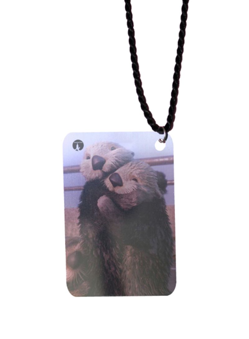RKN Cartoon Printed Car Mirror Pendant - Image 1