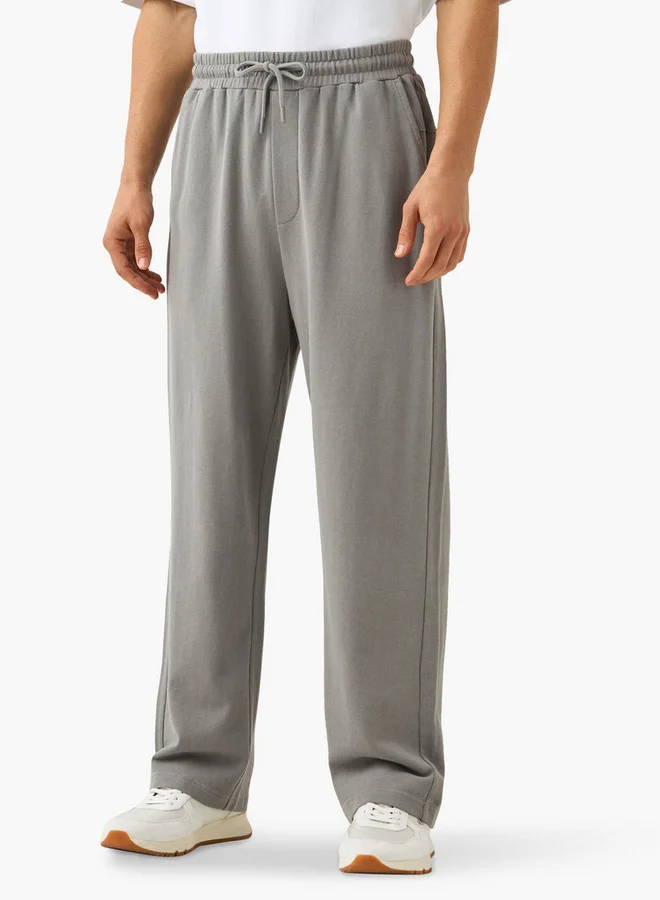 ADOT by Splash Pocket Detail Track Pants with Drawstring Closure