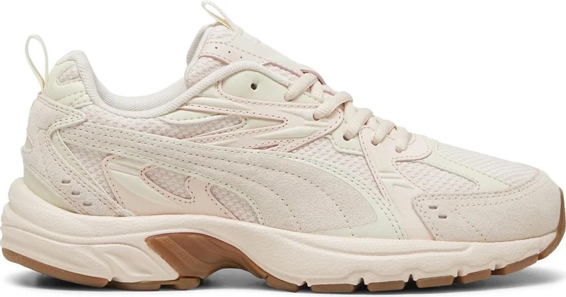 PUMA Milenio Tech Suede Coquet Beige Women's Running Shoes