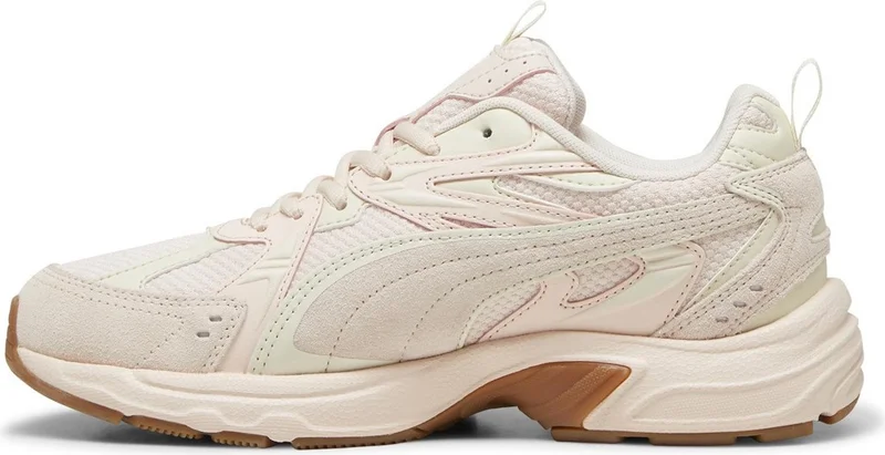 PUMA Milenio Tech Suede Coquet Beige Women's Running Shoes