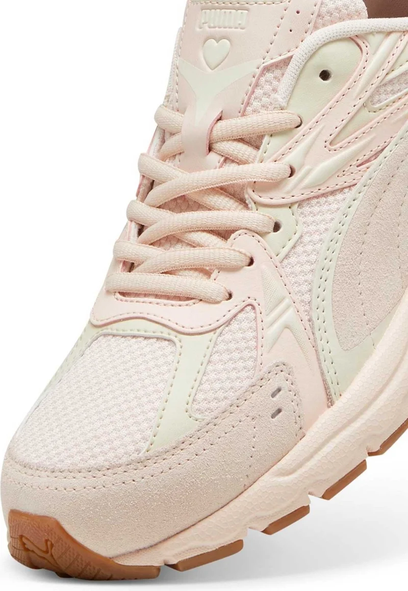 PUMA Milenio Tech Suede Coquet Beige Women's Running Shoes
