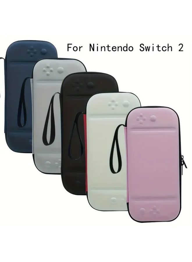 حقيبة السفر ذات الغلاف الصلب باللون الأحمر والأبيض لجهاز Nintendo Switch موديل 2025 - Image 4