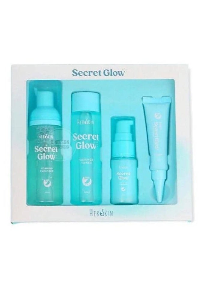 بشرتها مجموعة سيكريت جلو من هير سكين
