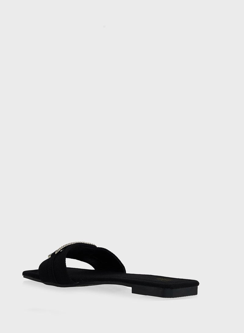 ايلا صندل نسائي مسطح  - Image 2