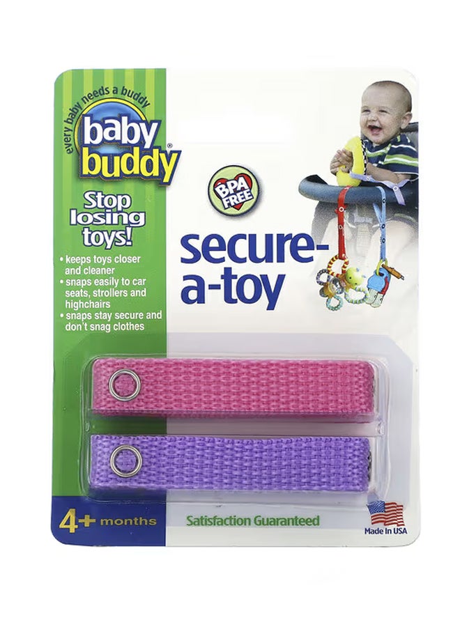 بيبي بادي لعبة Secure-A-Toy منذ أكثر من 4 أشهر باللونين الوردي والأرجواني