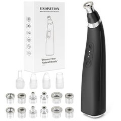 Diamond Microdermabrasion Machine Handheld Facial Dermabrasion Device Portable Microdermabrasion Tool with 12 Diamond Tips Blackhead Removal for Home Travel