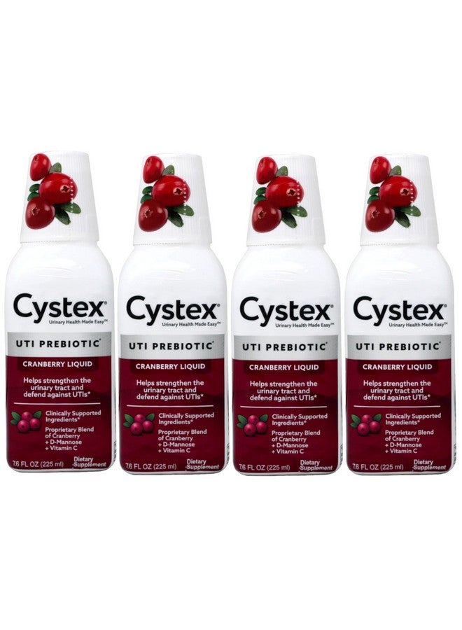 Cystex Liquid Cranberry Complex, 7.6 Fl Oz (Pack of 4) - Image 1