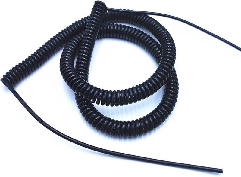 سلك تلسكوبي ملفوف قابل للتمديد 2 نواة 17AWG 1.0 مم قابل للتمديد 1.2 متر - Image 1