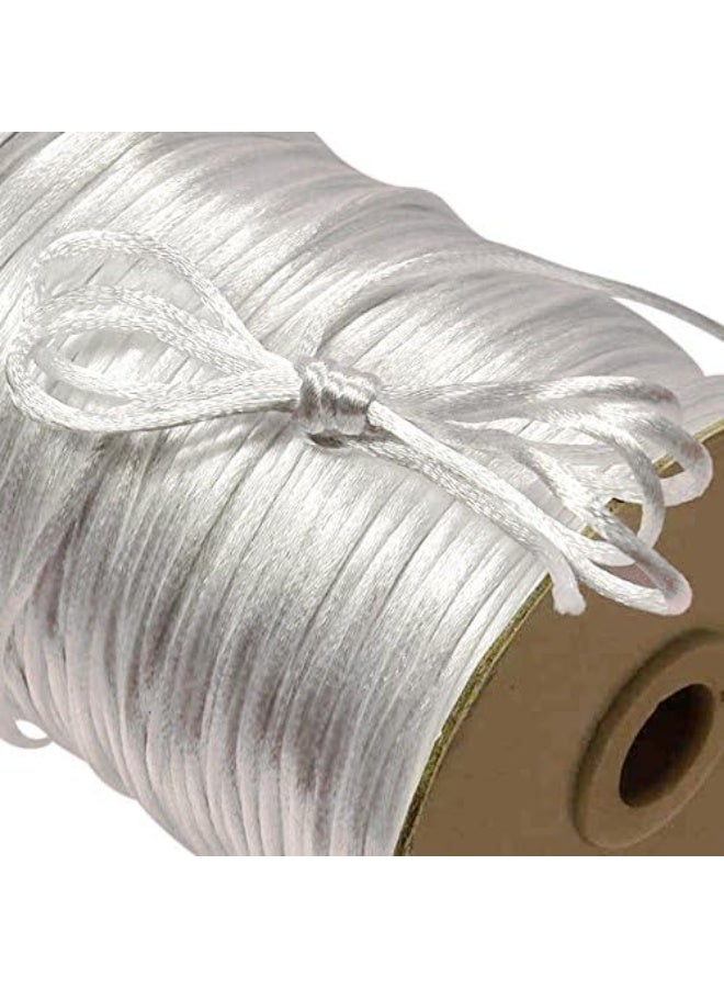 Paper Mart White Rat Tail Cord 2mm X 200 Yards