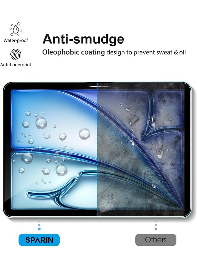 2 Pack Screen Protector,  for iPad Air 11-inch 2024, Tempered Glass,  Anti-Scratches, High Definition - Image 5