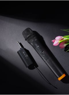 KRYPTON Krypton Wireless Microphone- KNMP6402| High-Quality Sound and Low Noise, Improves Mobility and Flexibility| Distance Range 15-10 M, Perfect for Live Performers, Singers, Orators| 2 Years Warranty, Bla  - Image 3