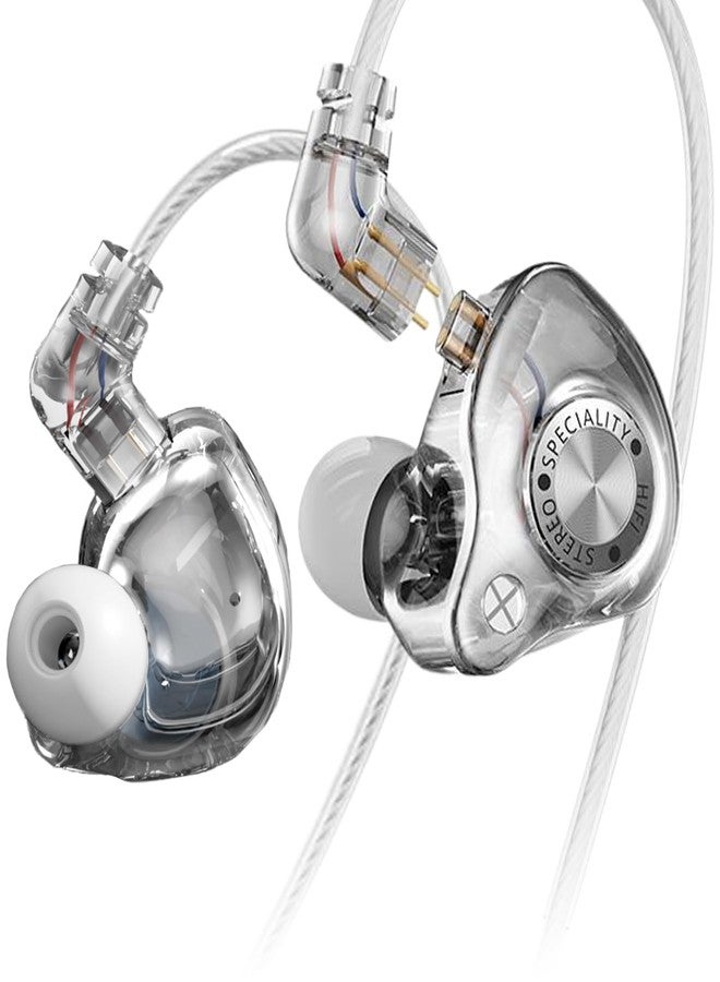 Jacuate Wired IEM Earbuds,S28 Gaming Headphones with 10mm Dynamic Driver for Deep Bass & Crystal Clear Hi-Res Sound,in-Ear Monitor with Detachable Cable for Gaming,Musicians, Singers - Image 1