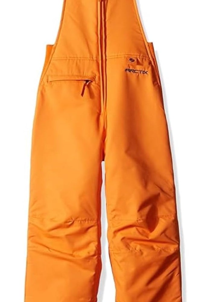 ARCTIX Youth Insulated Bib Overalls - Burnt Orange - Image 1