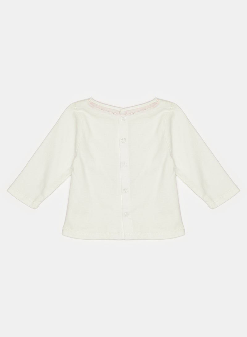 Okaidi OBaiBi By Okaidi Baby Girls Tshirt - Image 2