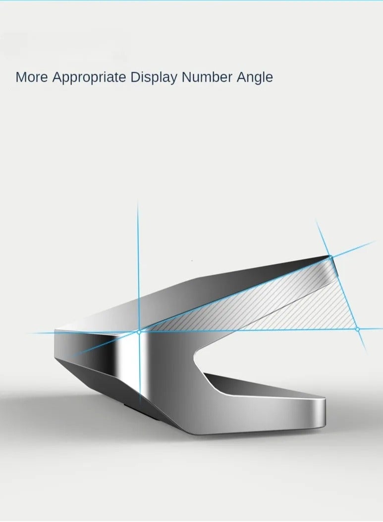 AROAQ Car Temporary Parking Card Universal Rotating Phone Number Plate Aluminum Stickers Car Parking Stop Styling Auto Accessories - Image 4