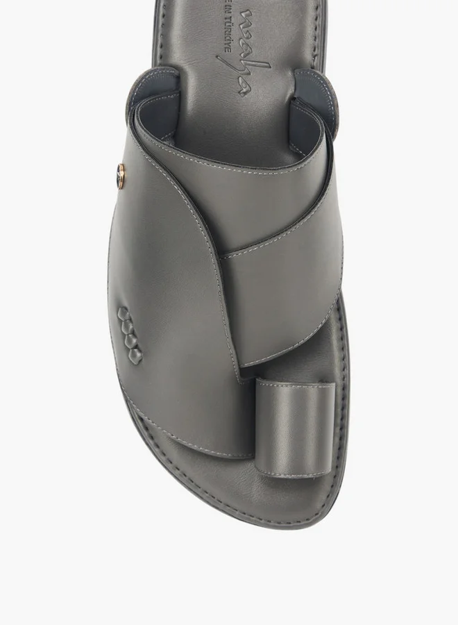 Al Waha Men's Arabic Sandals with Toe Loop - Ramadan Collection
