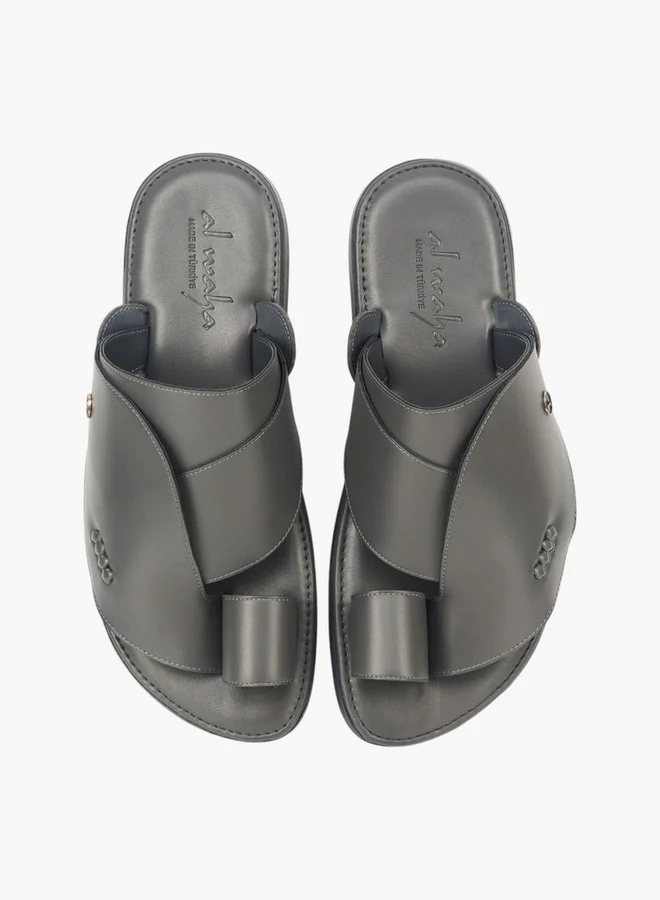 Al Waha Men's Arabic Sandals with Toe Loop - Ramadan Collection