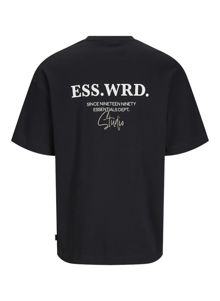 JACK & JONES Graphic Crew Neck Regular Fit T-Shirt