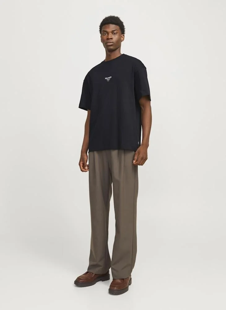 JACK & JONES Graphic Crew Neck Regular Fit T-Shirt
