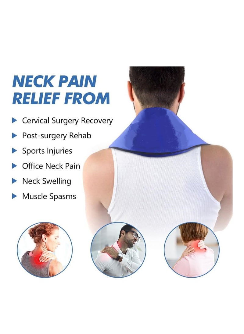 Ritecare - Hot and Cold Reusable Gel Packs For Pain Relieve, Large Gel Pack with Neoprene Wrap, Therapy for Waist, Back, Period pain, Neck & Shoulder Injuries, Swelling, Bruises and Inflammation. - Image 1