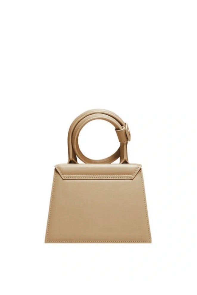 Jacquemus  كيس كيس Le Chiquito Noeud مع مقبض أعلى حزام مقبض مقبض مغناطيسي - Image 3