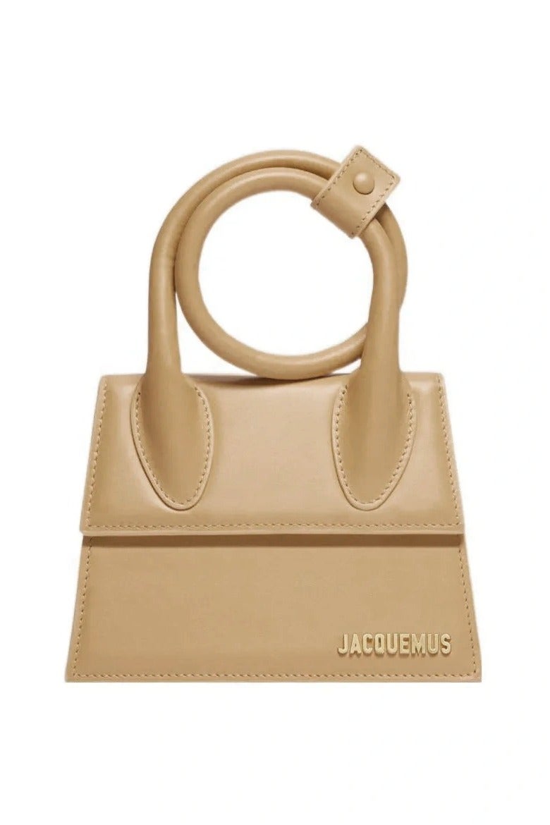 Jacquemus  كيس كيس Le Chiquito Noeud مع مقبض أعلى حزام مقبض مقبض مغناطيسي - Image 1