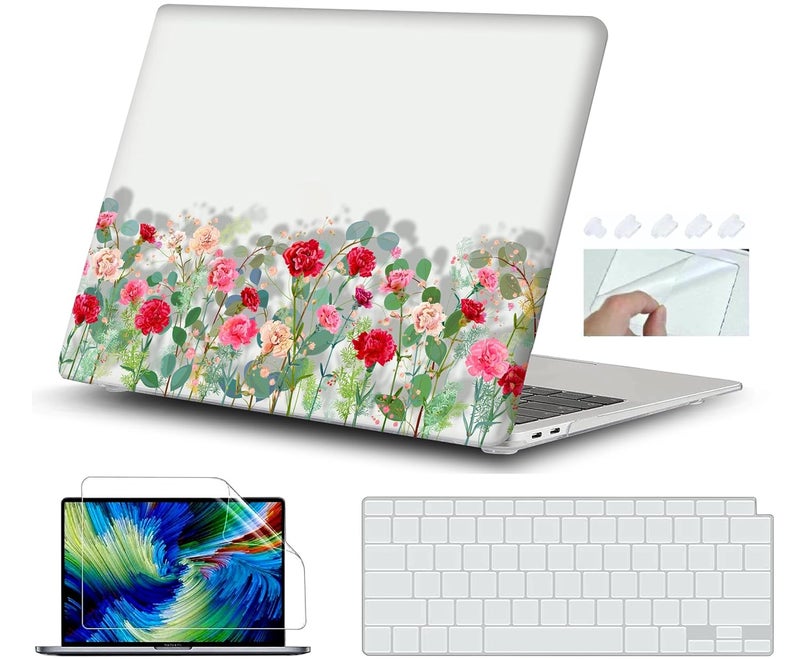 GIOIA BAZAAR Case for MacBook Air 13 Inch M1 A2337 A2179 A1932 2018-2020 Release Retina Display &Touch Id, Plastic Hard Shell Case Cover (Design14) - Image 1